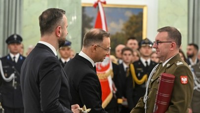 Prezydent wręczył awanse generalskie