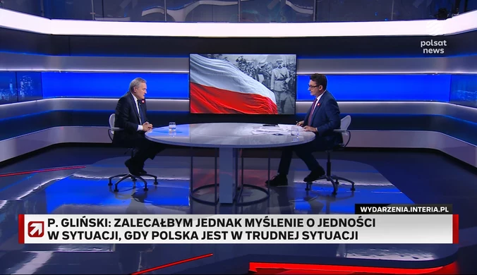 Gliński w ''Gościu Wydarzeń'' o relacjach z USA i Donaldem Trumpem: Musimy liczyć przede wszystkim na siebie