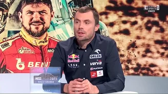 Rajd Dakar. Jakub Przygoński musiał prosić o koła zapasowe na środku pustyni (ELEVEN SPORTS). Wideo