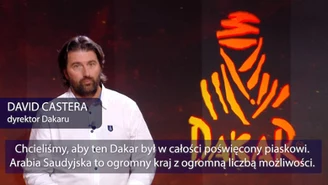 Rajd Dakar. Dyrektor rajdu: Drugi etap zaskoczy, bo ich pojazdy będą musiały być gotowe. WIDEO 