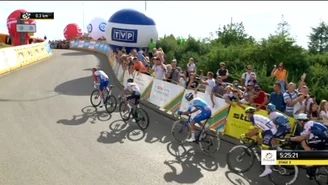 Sergio Higuita zwycięzcą 3. etapu Tour de Pologne! Zobacz finisz. WIDEO (Polsat Sport)