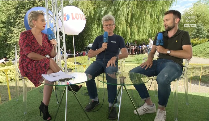 Studio po 3. etapie Tour de Pologne. WIDEO