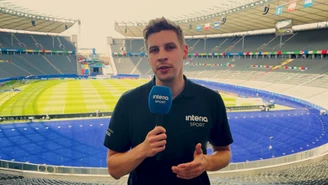 Wojciech Górski ze Stadionu Olimpijskiego w Berlinie, przed meczem Polska - Austria. WIDEO