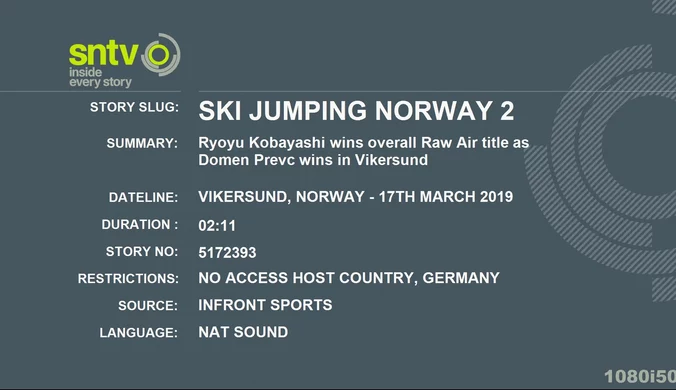 Domen Prevc wygrał w Vikersund. Triumf Ryoyu Kobayashiego w Raw Air. Wideo