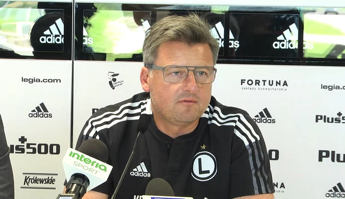 Korona-Legia. Kosta Runjaić: To ostateczna decyzja. Wideo