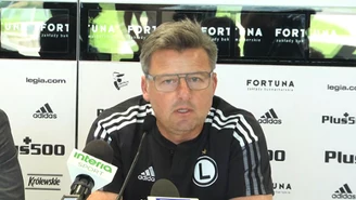 Legia odzyska tytuł? Wymowne słowa Runjaicia. "Wielkie wyzwanie". Wideo