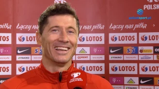 Robert Lewandowski: Nie musimy dedykować tego awansu Paulo Sousie. WIDEO (Polsat Sport)