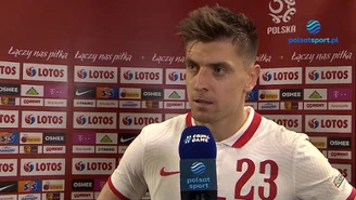 Krzysztof Piątek: Dla nas to dobrze, że rywali zagrali dogrywkę. WIDEO (Polsat Sport)