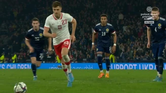 Szkocja - Polska. Krzysztof Piątek wykorzystał rzut karny. WIDEO (Polsat Sport)