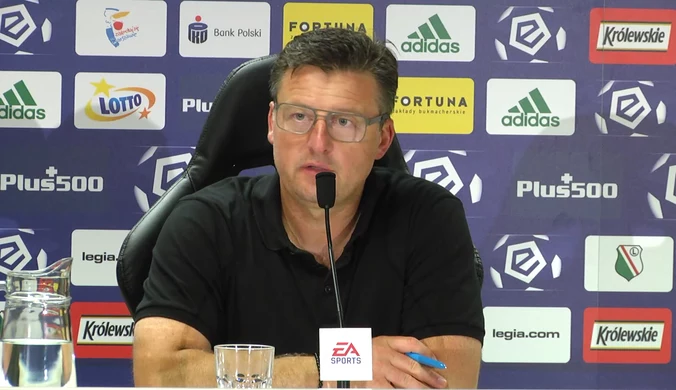 Legia-Zagłębie 2-0: Runjaić o odejściu Wieteski: W niedzielę wyjeżdża na testy. Wideo