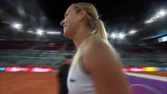 Agnieszka Radwańska - Dominika Cibulkova 4:6, 7:6, 3:6. Film