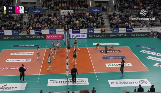 Tauron Liga: Moya Radomka Radom – KGHM #VolleyWrocław 3:0. Skrót meczu. WIDEO