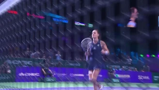 Mistrzostwa WTA: Radwańska wygrała z Muguruzą. Wideo