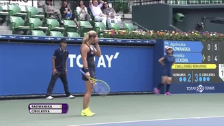 Agnieszka Radwańska - Dominika Cibulkova 6:4, 6:1. Film