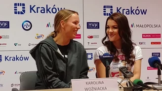 Tenis. Radwańska i Wozniacki wspominają młode lata i rywalizację na korcie. Wideo