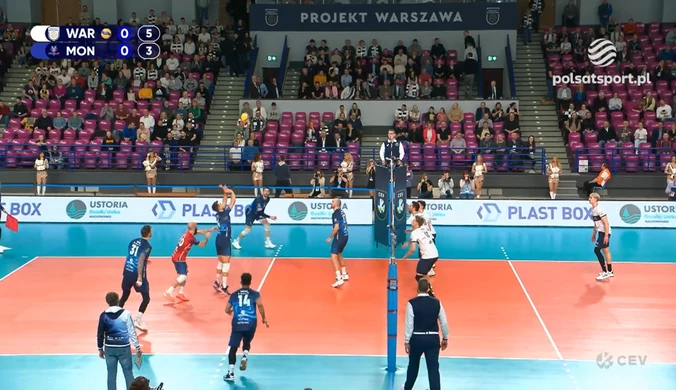 Projekt Warszawa – Mint Vero Volley Monza 3:1. Skrót meczu. WIDEO