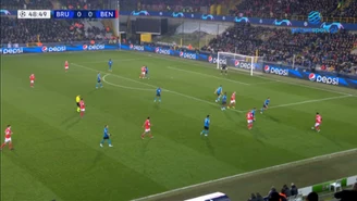 Club Brugge vs. Benfica 0-2. SKRÓT. Liga Mistrzów. WIDEO