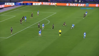 Napoli – AC Milan 1-1. SKRÓT MECZU. LIGA MISTRZÓW. WIDEO