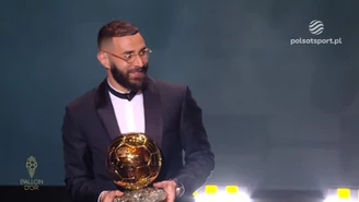 Karim Benzema zdobywcą Złotej Piłki 2022. WIDEO (Polsat Sport)