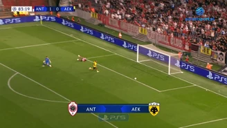 Antwerp – AEK Atény. 1-0. Skrót meczu. WIDEO