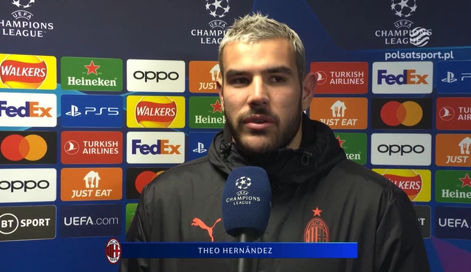 Theo Hernandez: Kontuzje, które nam się przytrafiły, mogły wprowdzić dużą nerwowość w zespole. WIDEO