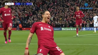 Darwin Núñez w pięknym stylu rozpoczyna mecz Liverpool – Real Madryt. Bramka na 1-0. WIDEO