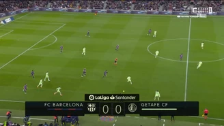 Barcelona - Getafe. Skrót meczu. WIDEO (Eleven Sports)