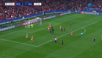 Club Brugge vs Benfica 1-5. SKRÓT. Liga Mistrzów. WIDEO