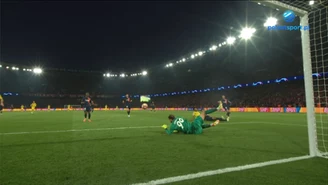  PSG – Borussia Dortmund. Najciekawsze akcje I. połowy meczu. WIDEO