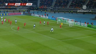 Macedonia Północna - Anglia 1:1. Skrót meczu