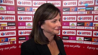 Barbara Cash: To ja uczyłam syna hymnu. WIDEO (Polsat Sport)