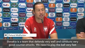 Euro 2020. Krychowiak przed meczem ze Słowacją. Wideo