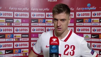 Krzysztof Piątek: Musimy myśleć o barażach. WIDEO (Polsat Sport)