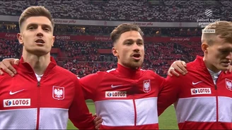 Polska - Węgry. "Mazurek Dąbrowskiego" wybrzmiał na PGE Narodowym. WIDEO (Polsat Sport)