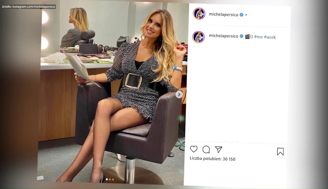 Partnerka Ruganiego bryluje na Instagramie. Oto Michela Persico. Wideo