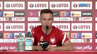 Euro 2020. Przemysław Frankowski: Trener Sousa to jest duża klasa. Czuć do niego respekt (POLSAT SPORT). Wideo