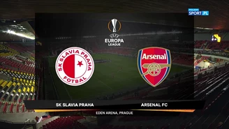 Liga Europy. Slavia Praga - Arsenal Londyn 0-4. Skrót meczu (POLSAT SPORT). Wideo