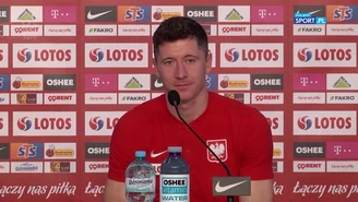 Robert Lewandowski: Nieobecność Ramosa i Ibrahimovicia jest w pewnym stopniu rozczarowaniem (POLSAT SPORT). WIDEO