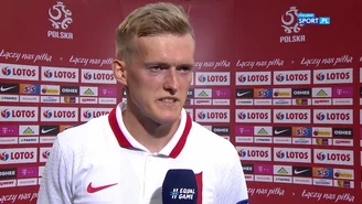 Euro 2020. Karol Świderski: Dużo czasu poświęcamy na atak pozycyjny. WIDEO (POLSAT SPORT)