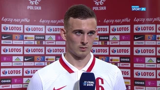 Euro 2020. Kacper Kozłowski: Trener powiedział, żebym nie bał się podejmować ryzyka. WIDEO (POLSAT SPORT)