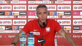 Euro 2020. Paulo Sousa: Z Islandią chcemy zagrać w najbardziej optymalnym składzie. Wideo