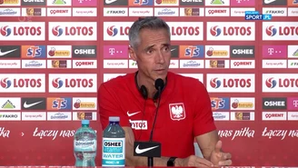 Euro 2020. Paulo Sousa: Najważniejszy jest nasz system gry (POLSAT SPORT). Wideo