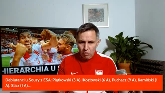 Prawda Futbolu. Ilu piłkarzy dostało szansę debiutu w kadrze za kadencji Sousy? WIDEO