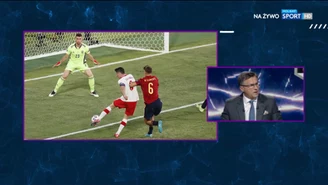 Hiszpania - Polska. Dziekanowski: Każdy z zawodników miał ciąg na bramkę. WIDEO (POLSAT SPORT)