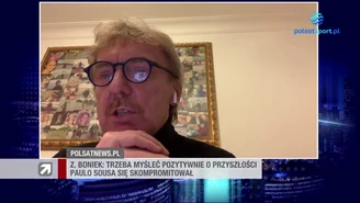 Kogo Zbigniew Boniek widziałby w roli następcy Paulo Sousy? WIDEO (Polsat Sport)