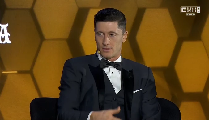 Globe Soccer Awards 2021. Lewandowski o meczu barażowym do MŚ z Rosją. WIDEO (Eleven Sports)