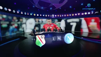 Legia Warszawa - SSC Napoli. Eksperci podsumowali mecz. WIDEO (Polsat Sport)