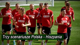 Hiszpania - Polska. Trzy scenariusze Polaków. Wideo