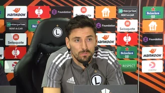 Legia-Napoli. Filip Mladenović odpowiada Interii: Nie poddajemy się. Wideo