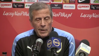 Polska - Urugwaj. Oscar Tabarez: Polska zrobiła ogromny postęp. Wideo